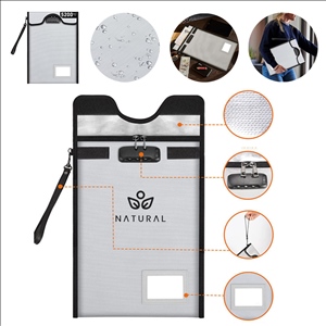 Fireproof Document Bag With Lock